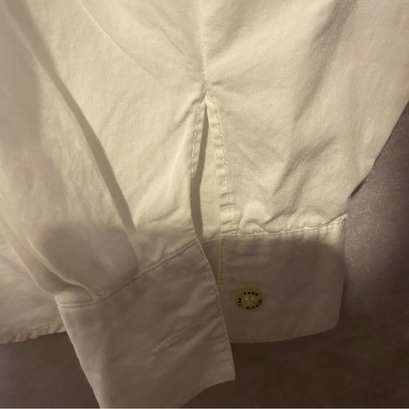 Disney White Shirt Women Large Winnie the Pooh Piglet Tigger Embroidered *Flaw - Picture 7 of 15